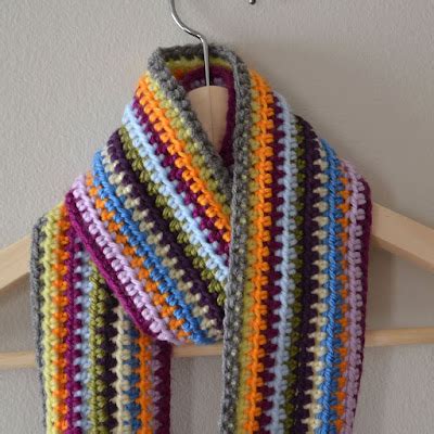 Crochet in Color: Scrapadelic Scarf