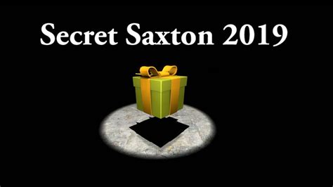 Secret Saxton 2019 (Promo) - YouTube