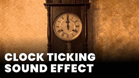 Clock Ticking Sound Effect - Free MP3 Download