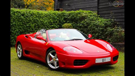 Ferrari 360 Modena Spider F1 (2003/03) - £79,950 - YouTube