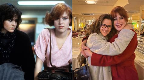 Molly Ringwald and Ally Sheedy have mini 'Breakfast Club' reunion - ABC ...