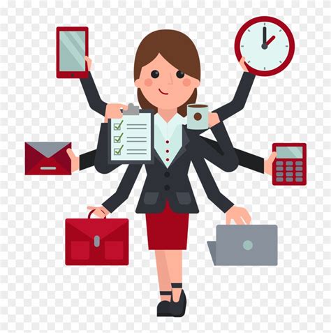 Staff Clipart Administrative Staff - Personal Assistant Cartoon, HD Png ...