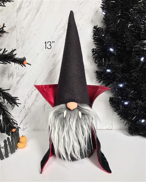 Vampire Gnome - Halloween Gnome - Halloween Decorating - Dracula - Nisse - Tomten - Nordic ...