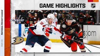 Capitals @ Ducks 11/16/21 | NHL Highlights by @NHL - eDayFm