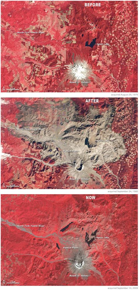 Striking Images of Mount St. Helens Before, After and Now | Live Science