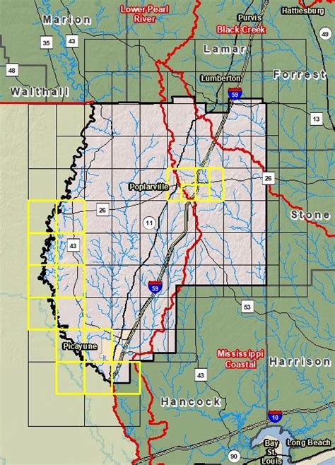 Risk Map - Pearl River County