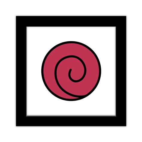 Gallery Pops Naruto Shippuden - Clan Uzumaki Symbol Framed Art Print