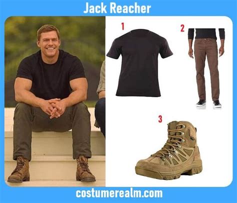 Dress Like Jack Reacher From Amazon Prime's Reacher, Jack Reacher Outfits, Costume, Cosplay ...