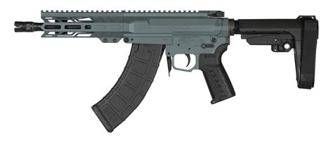 CMMG Banshee Mk47 7.62x39mm Pistol 8" Barrel Charcoal Green at K-Var