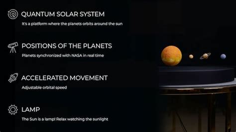 Have The Universe in Your Hand with Quantum Solar System