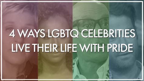 4 Ways LGBTQ Celebrities Live with Pride