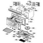 Kenmore 72164683300 microwave/hood combo parts | Sears PartsDirect