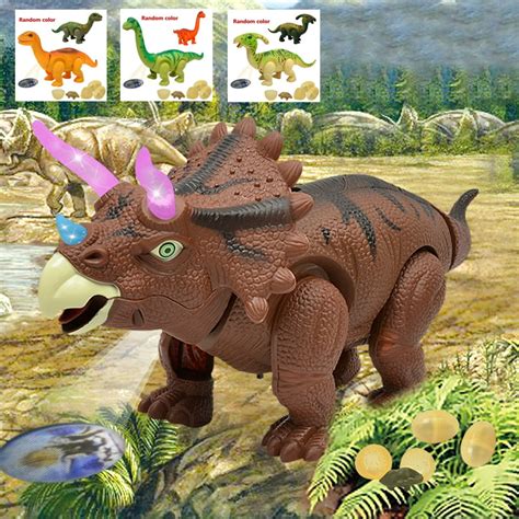 Walking Dinosaur Figure Action Model Kids Children Sound Toys Battery ...