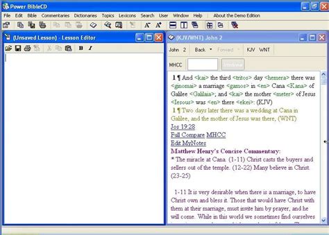 Power BibleCD latest version - Get best Windows software