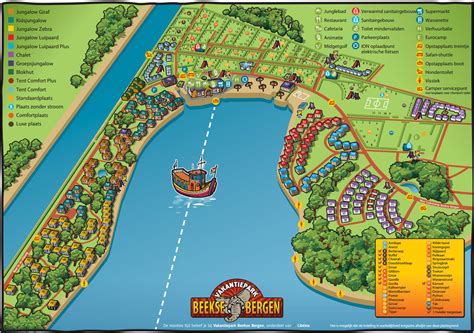 Vakantiepark Beekse Bergen - Map & ground plan - the best offers!