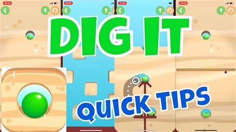 Dig It Quick Tips Game Review 2 - YouTube