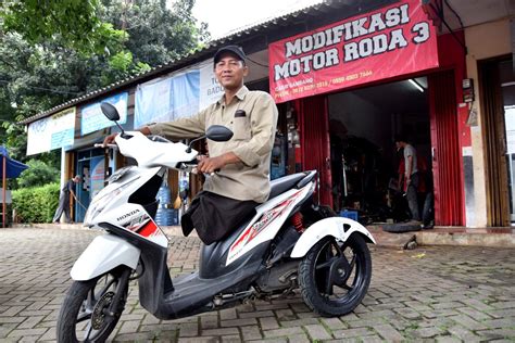 Motor Tiga Roda Modifikasi