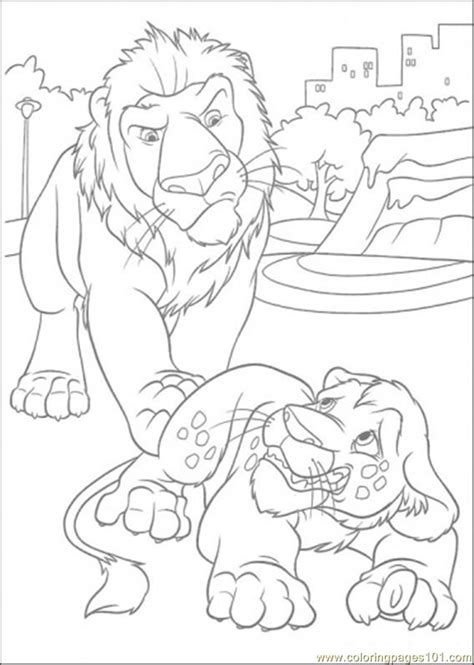 Coloring Pages Samson And His Son Ryan (Cartoons > The Wild) - free printable coloring page online