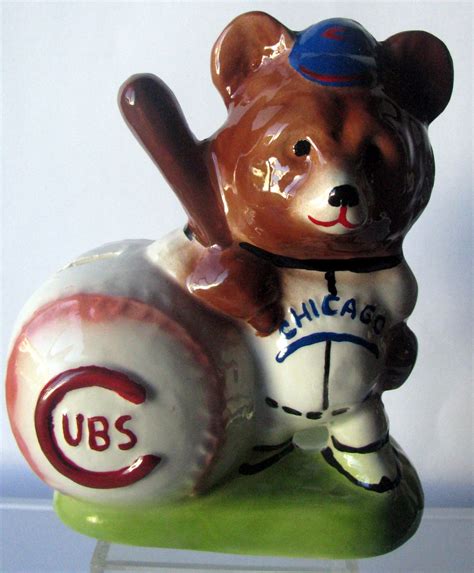 Lot Detail - 50's CHICAGO CUBS MASCOT BANK