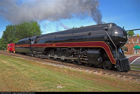 N&W 611 Norfolk & Western Steam 4-8-4 at Spencer, North Carolina by ...