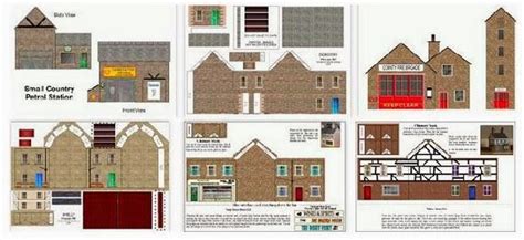 N Scale Printable Buildings - Printable Word Searches