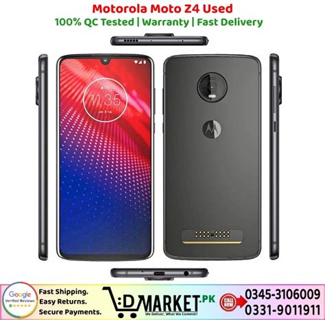 Motorola Moto Z4 Price In Pakistan | DMarket.Pk