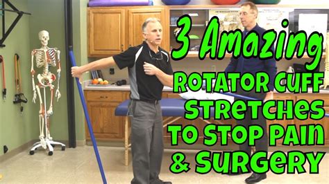 3 Amazing Rotator Cuff Impingement Stretches to Stop Pain and Surgery ...