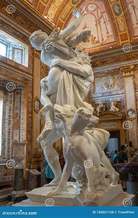 Baroque Marble Sculpture of Proserpine by Bernini 1621 in Galleria ...