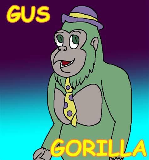 Gus Gorilla (Willy's Wonderland Fanart) by DarkDragonDeception on DeviantArt