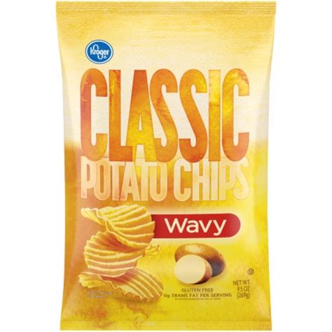 Kroger® Classic Wavy Potato Chips, 9.5 oz - Dillons Food Stores