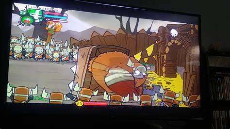 Castle Crashers Barbarian Boss Insane Mode - YouTube