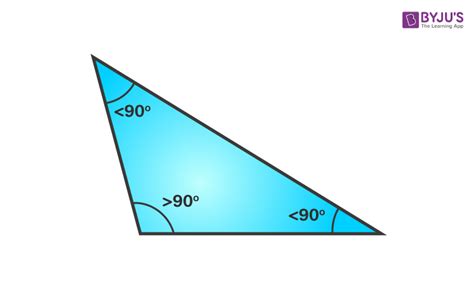 Obtuse Angled Triangle - Definition, Formula, Properties & Example