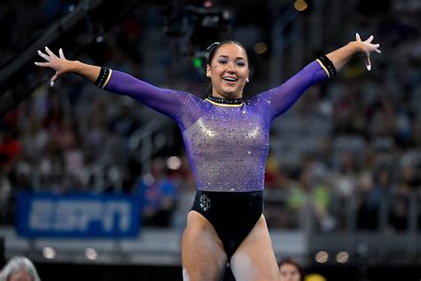 LSU gymnast Aleah Finnegan scores her second straight 10 on the floor. See the replay here ...