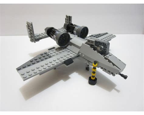 LEGO MOC-35347 75100 alternate Bunny A-10 Warthog (Creator > Model > Airport 2020) | Rebrickable ...