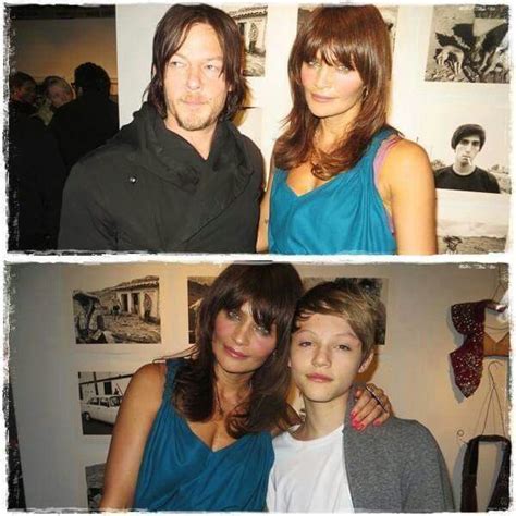 Norman, Helena and Mingus | Mingus Reedus family | Pinterest | Norman