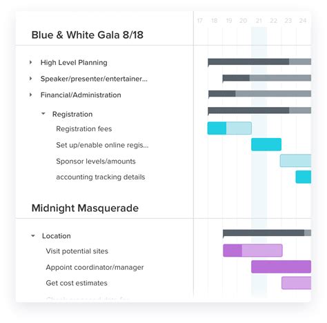 Event Project Management Software | TeamGantt