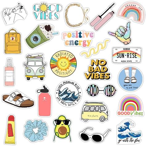 Printable Hydro Flask Stickers - Printable Templates