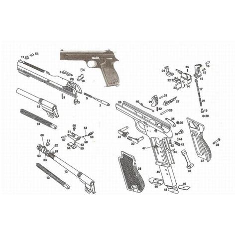 A - SIG 210 - Plan of parts.