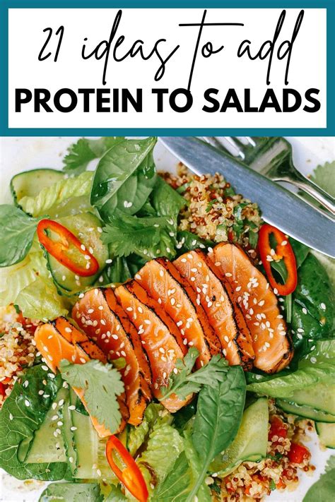 21 High Protein Salad Ideas - Nutrition to Fit | Lindsey Janeiro - No ...