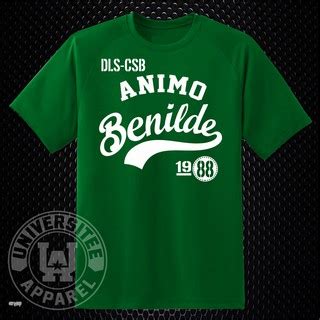 NCAA College of St. Benilde Shirt CSB Animo Benilde Shirts La Salle College Shirt | Shopee ...