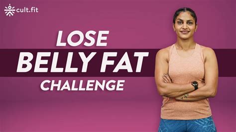 Lose Belly Fat Challenge | 10 Mins Belly Burn Workout | Lose Belly Fat At Home | Cultfit - YouTube