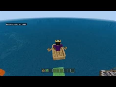 Flying Boat Glitch - Minecraft Bedrock - YouTube