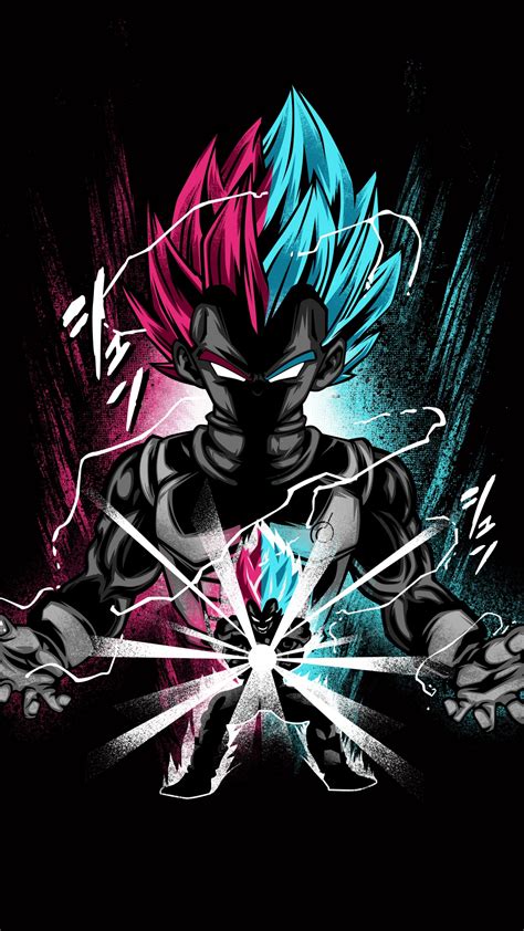 Vegeta Wallpaper 4K, Dragon Ball Z, Anime series