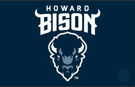 Howard Bison Logo - Primary Dark Logo - NCAA Division I (d-h) (NCAA d-h) - Chris Creamer's ...