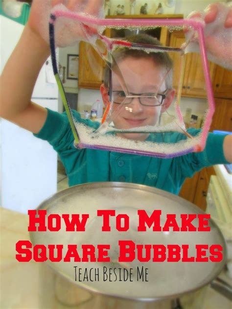 Bubble Science- How to Make Square Bubbles | Science experiments kids ...