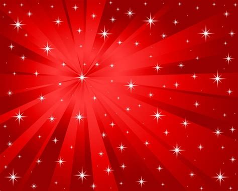 Premium Vector | Vector red background stars and rays