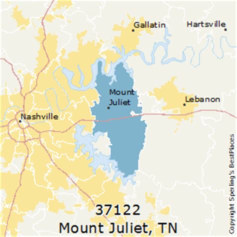 Mount Juliet (zip 37122), TN