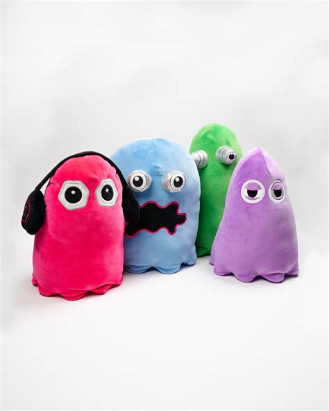 GREEN-Rainbow Ghosts Softy-Sqwishy Plushie – Shopadley