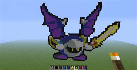 Meta Knight in MINECRAFT by Key4short on DeviantArt