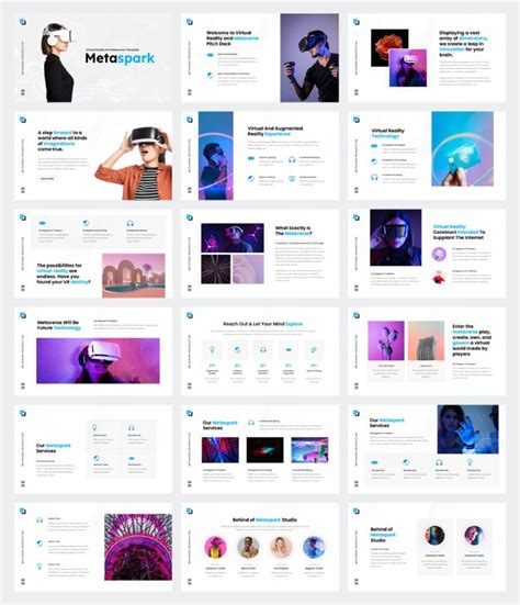 7 Best Virtual Reality PowerPoint Templates • PSD design